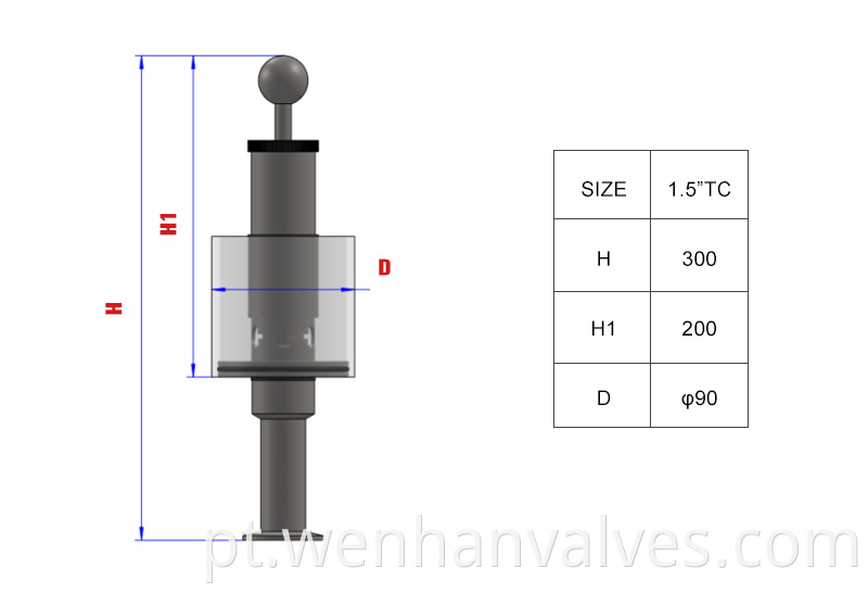 Straight Pipe Regulating Valve